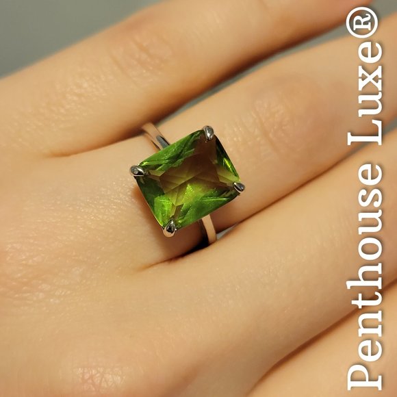 REAL Color Changing Zultanite Diaspore 925 Sterling Silver Ring - Picture 3 of 7